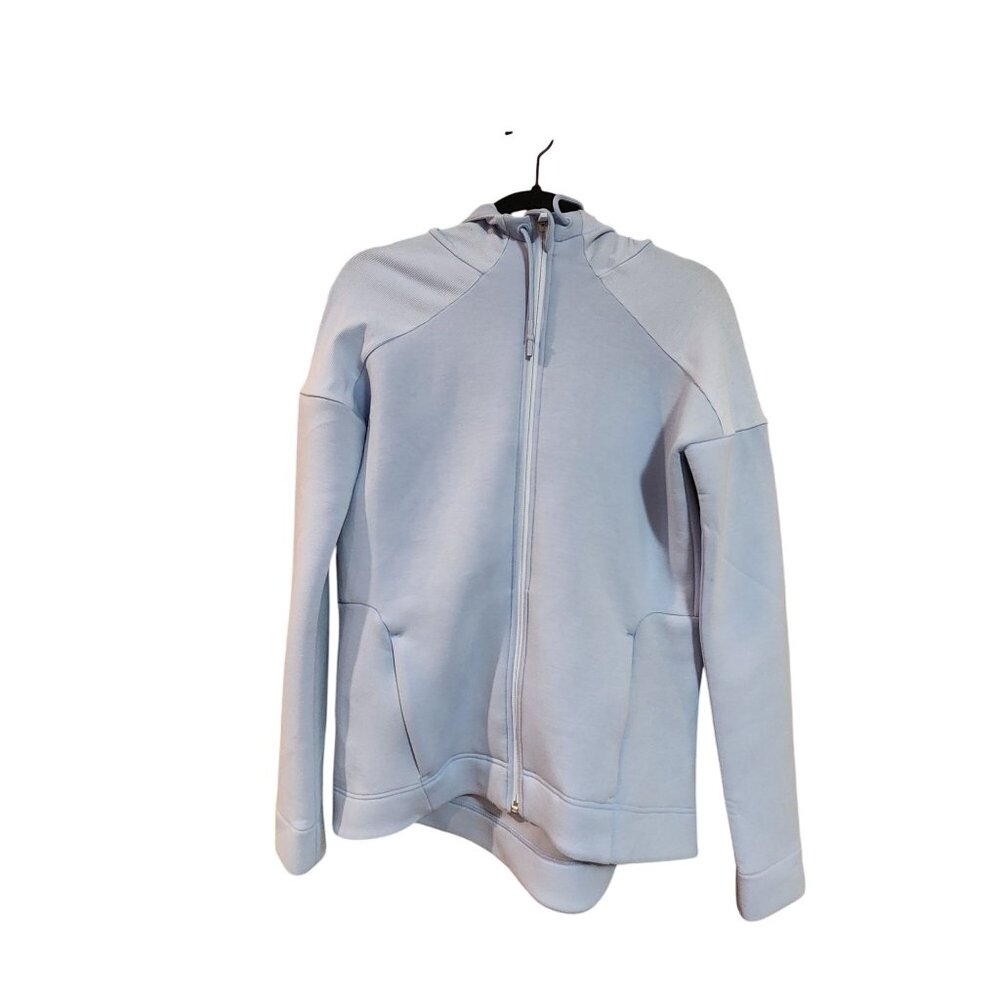 SWEATY BETTY Cross Train Hoodie Jacket In Breeze Blue Womens Small NWOT
